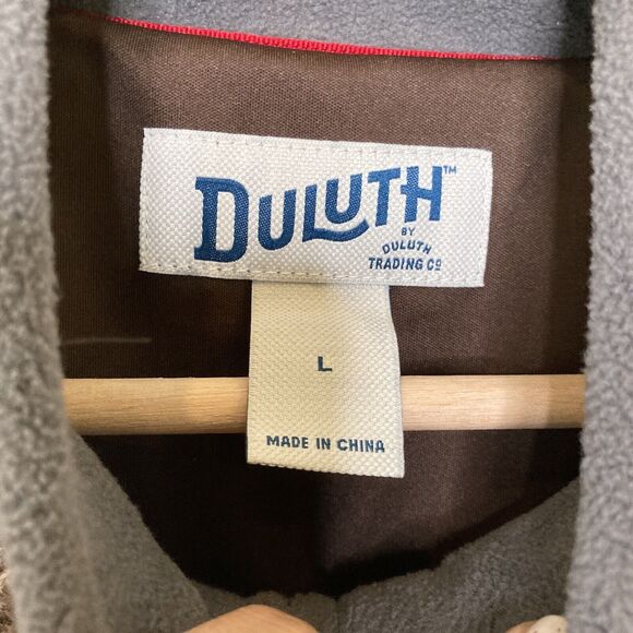 Duluth Trading Co. Large Men's Shetland Wool Windproof Full-Zip Sweater Vest - Picture 13 of 13